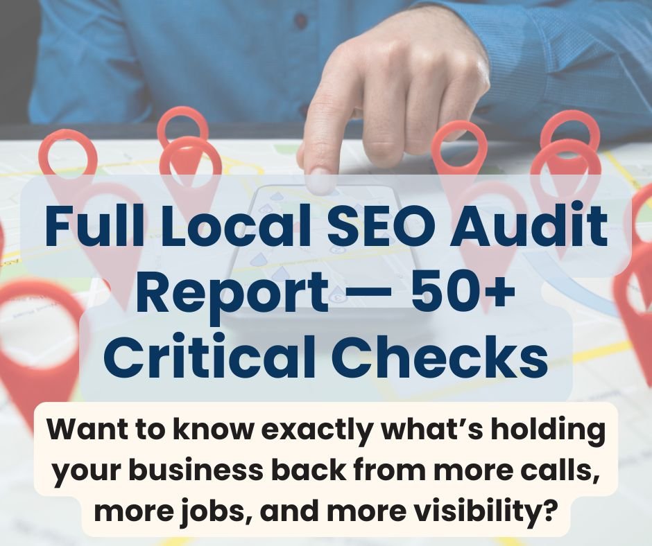 Full Local SEO Audit Report — 50+ Critical Checks